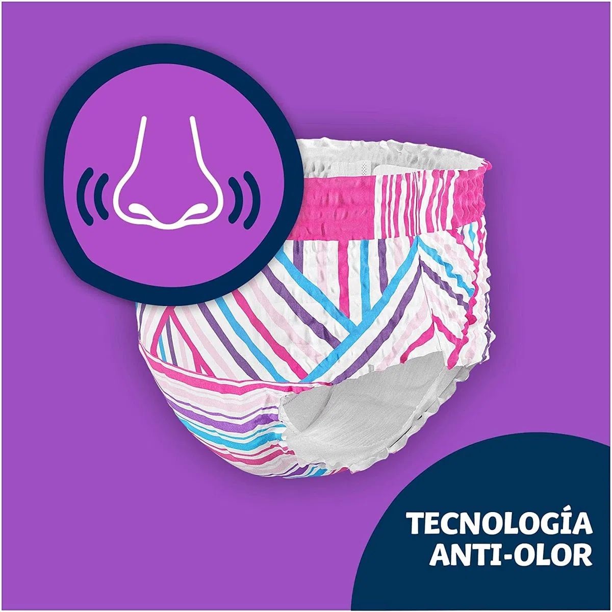 Dodot Pañales HappyJama para Niña 8 -12 Años (27-55 kg), 52 Unidades, Pañal con Protección Anti-Fugas Durante la Noche