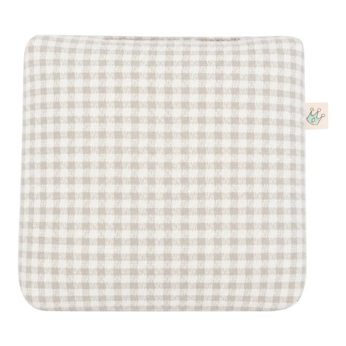 JYOKO Kids Reductor Universal Bebé 3 Piezas, Algodón Orgánico, para Cochecito y Silla de Coche Grupo 0, Diseñado y Confeccionado en Barcelona - Estampado Gold Vichy