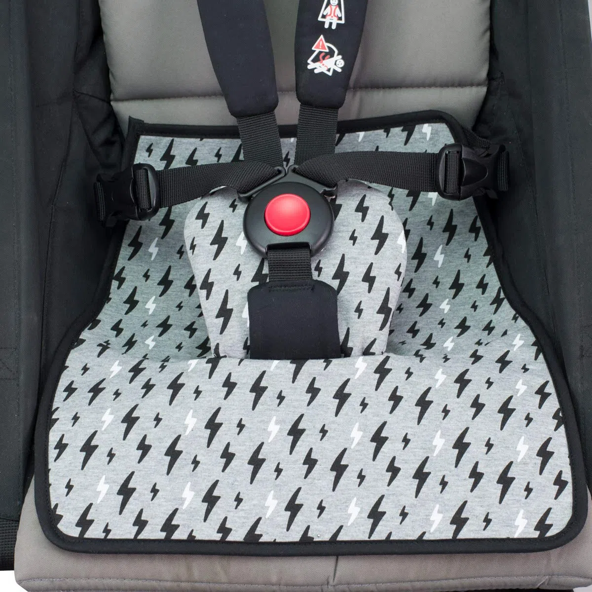 JYOKO Kids Cojín Trainer Super Absorbente y Reutilizable de algodón (Black Rayo)