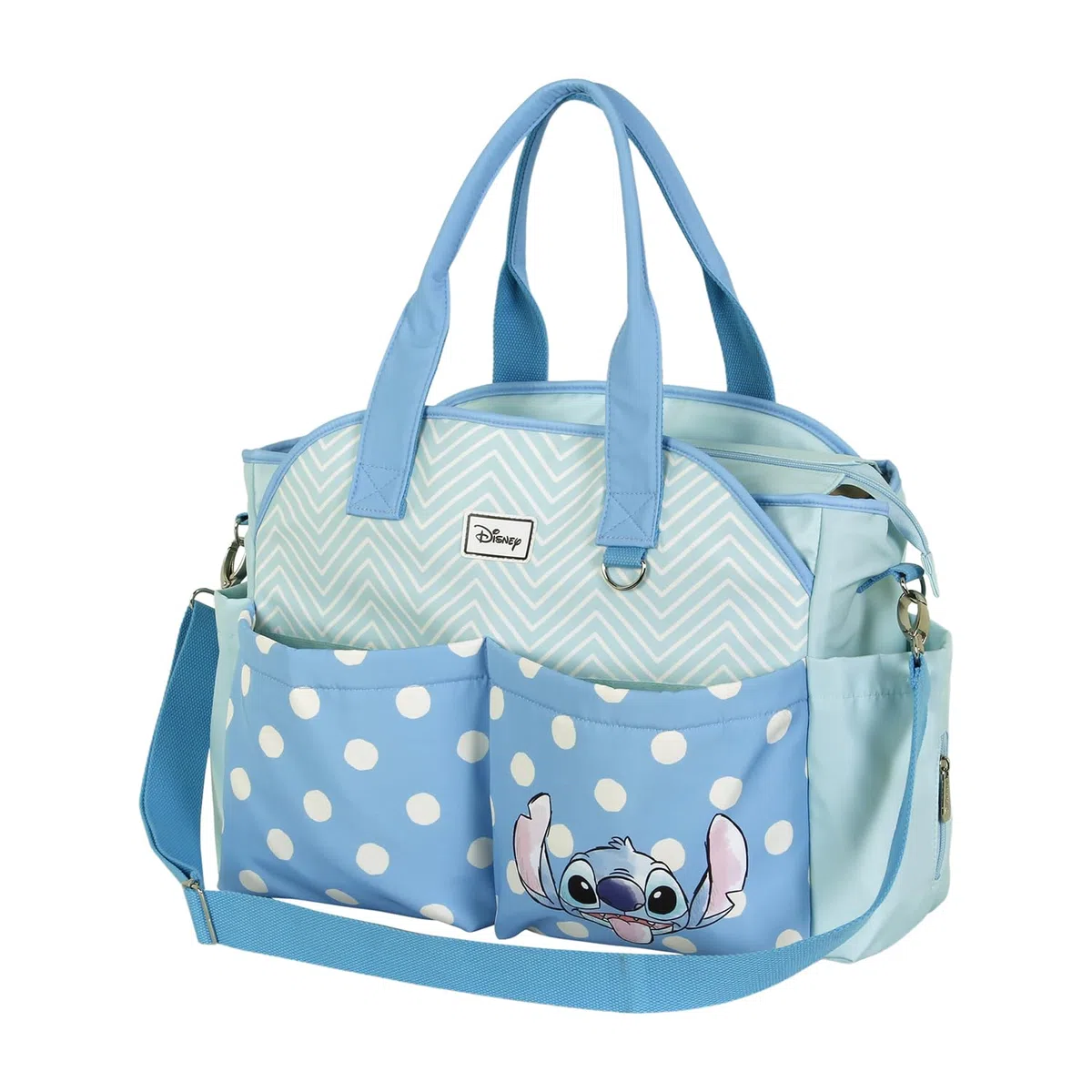 Lilo y Stitch Lovely-Bolso para Carro de Bebé Mommy, Verde