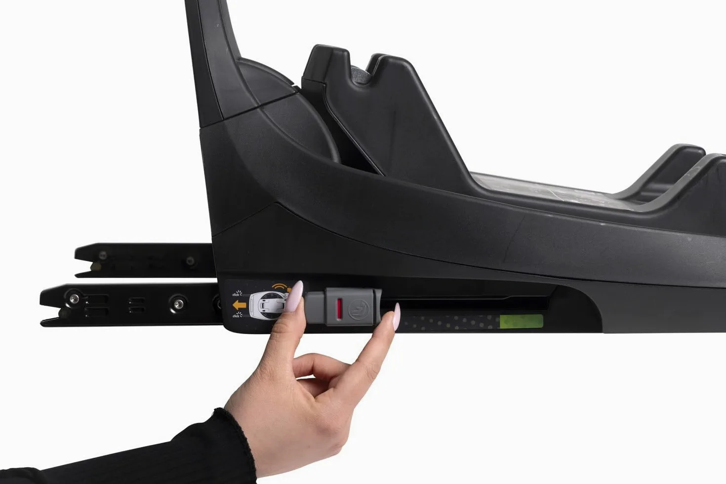 Chicco Base Full 360 i-Size Base para Silla de Coche Kory i-Size y Bi-Seat i-Size, con Rotación 360, Homologada Según Normativa i-Size, con Conectores Isofix y Pata de Apoyo, 0 Meses+, Negro