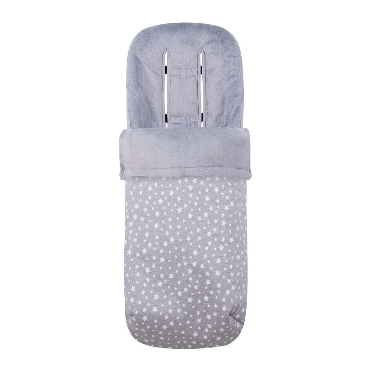 JYOKO KIDS Saco Gemelar, Babyzen YoYo compatible con Bugaboo Donkey (POLAR, WHITE STAR)