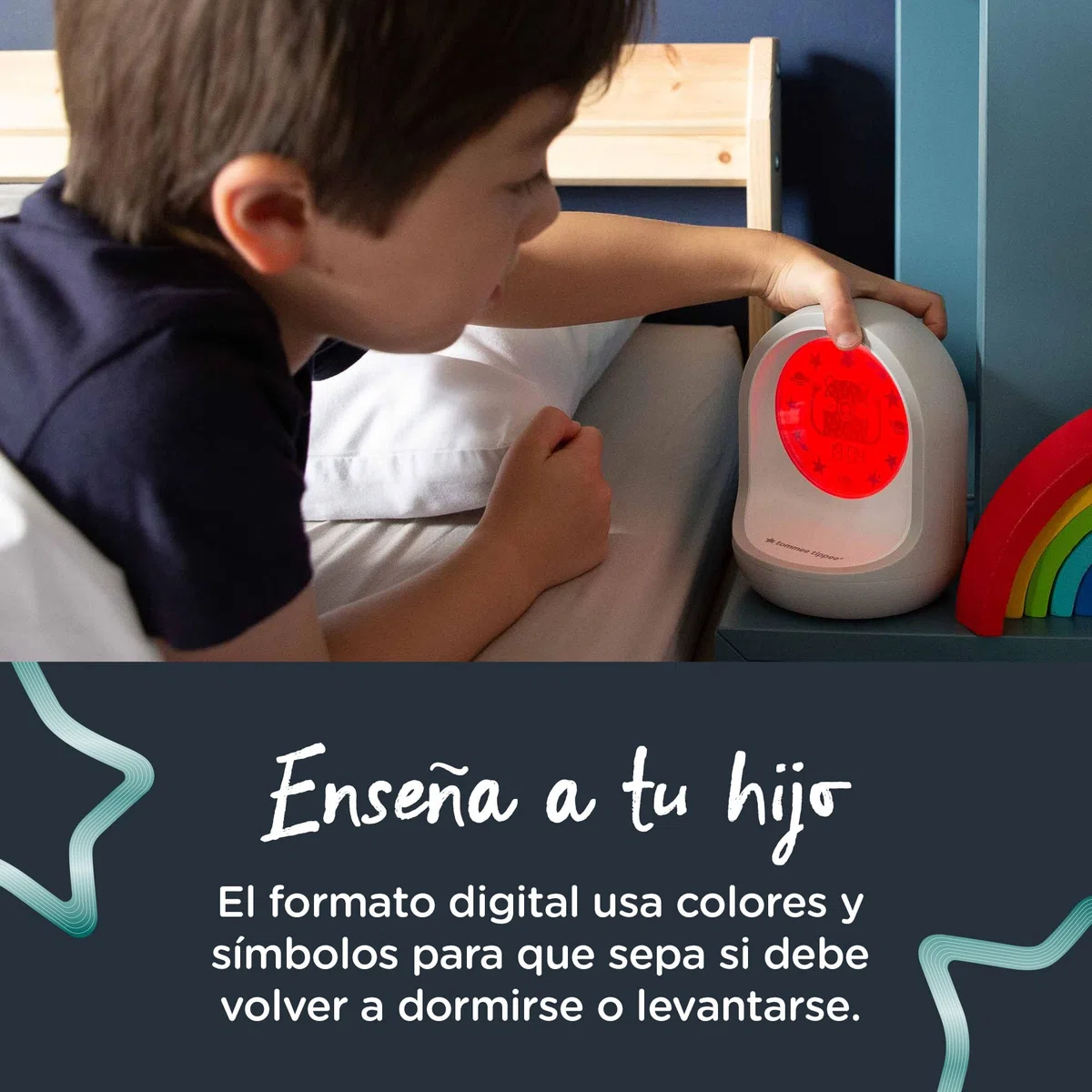 TOMMEE TIPPEE reveil educatif connecte, aide au sommeil pour les enfants