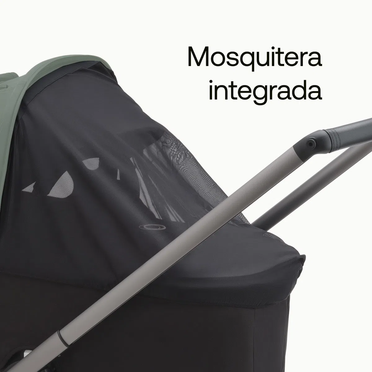 Bugaboo Capota ventilada Dragonfly, extensible para una protección adicional y una protección solar óptima, repelente al agua, Forest Green