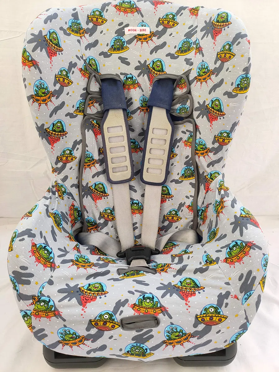 moon-bebe Funda Universal para Silla de Coche Grupo 1-2-3 (Gris)