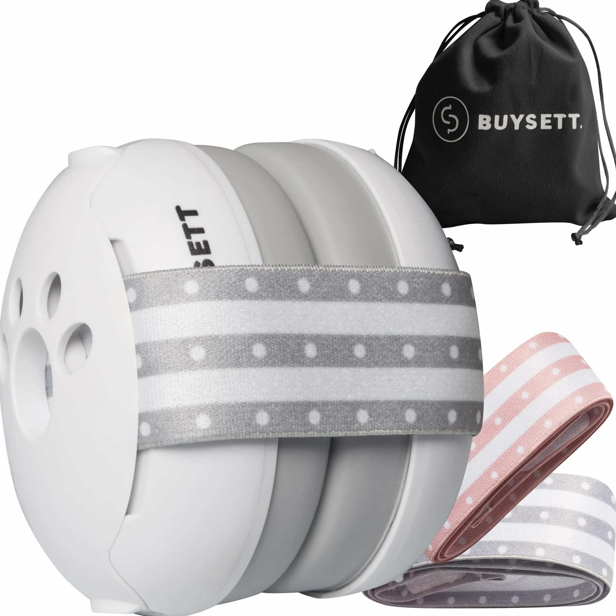 Auriculares antirruido para bebés|Auriculares antirruido para niños|Accesorios para bebés|Sueño tranquilo de 0 a 48 meses|Diseño cómodo y ligero|Protección auditiva ideal para viajes