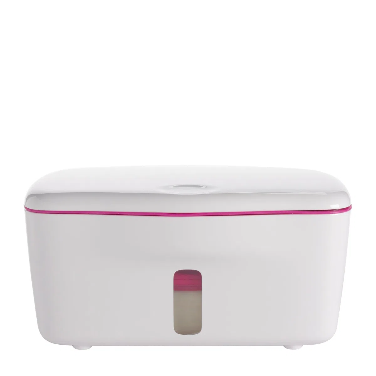 OXO Tot Dispensador de toallitas para Tirar, plástico, Silicona, Color Rosa