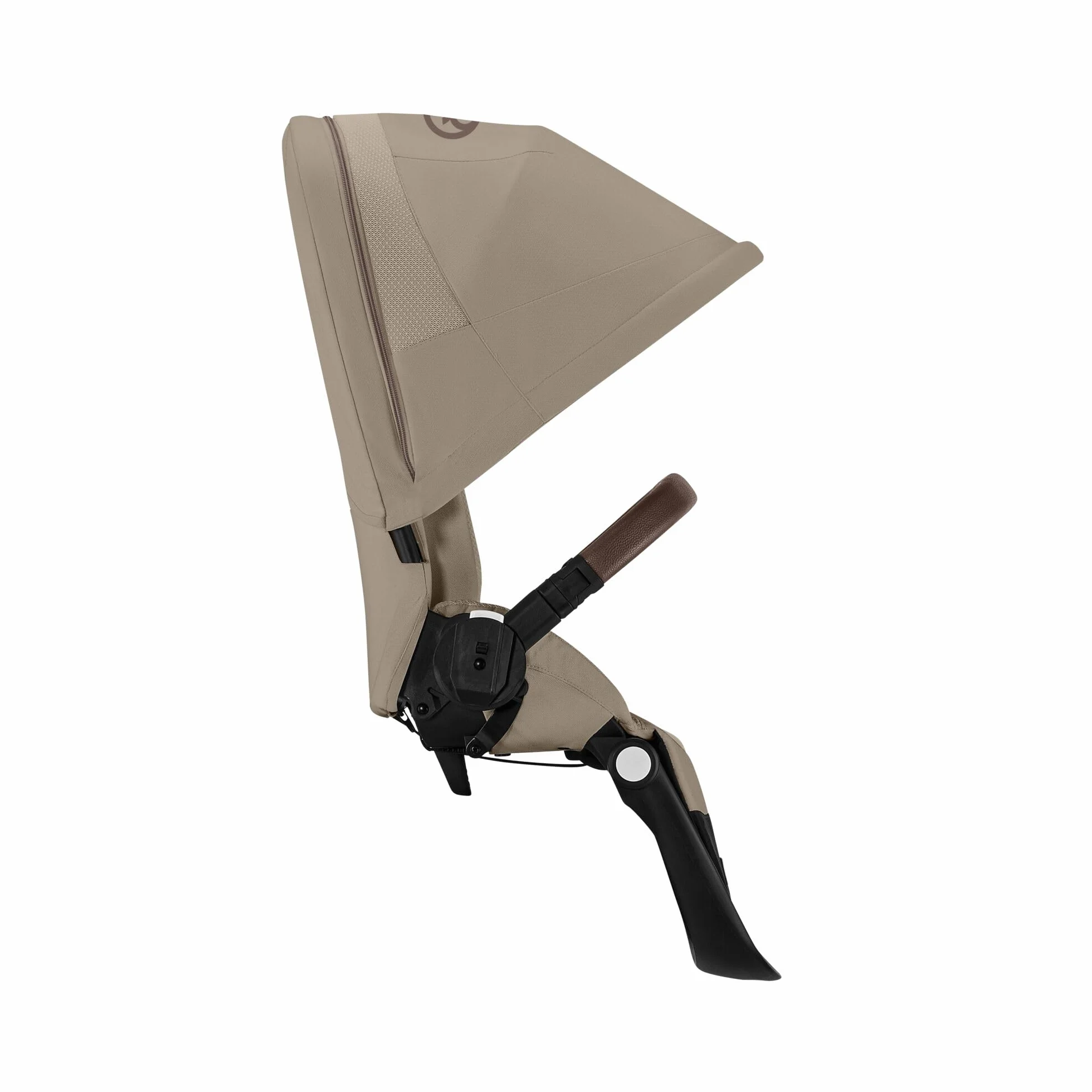 CYBEX Unidad de asiento dorada para cochecito GAZELLE S y e-GAZELLE S, desde el nacimiento hasta los 4 años aprox., Almond Beige