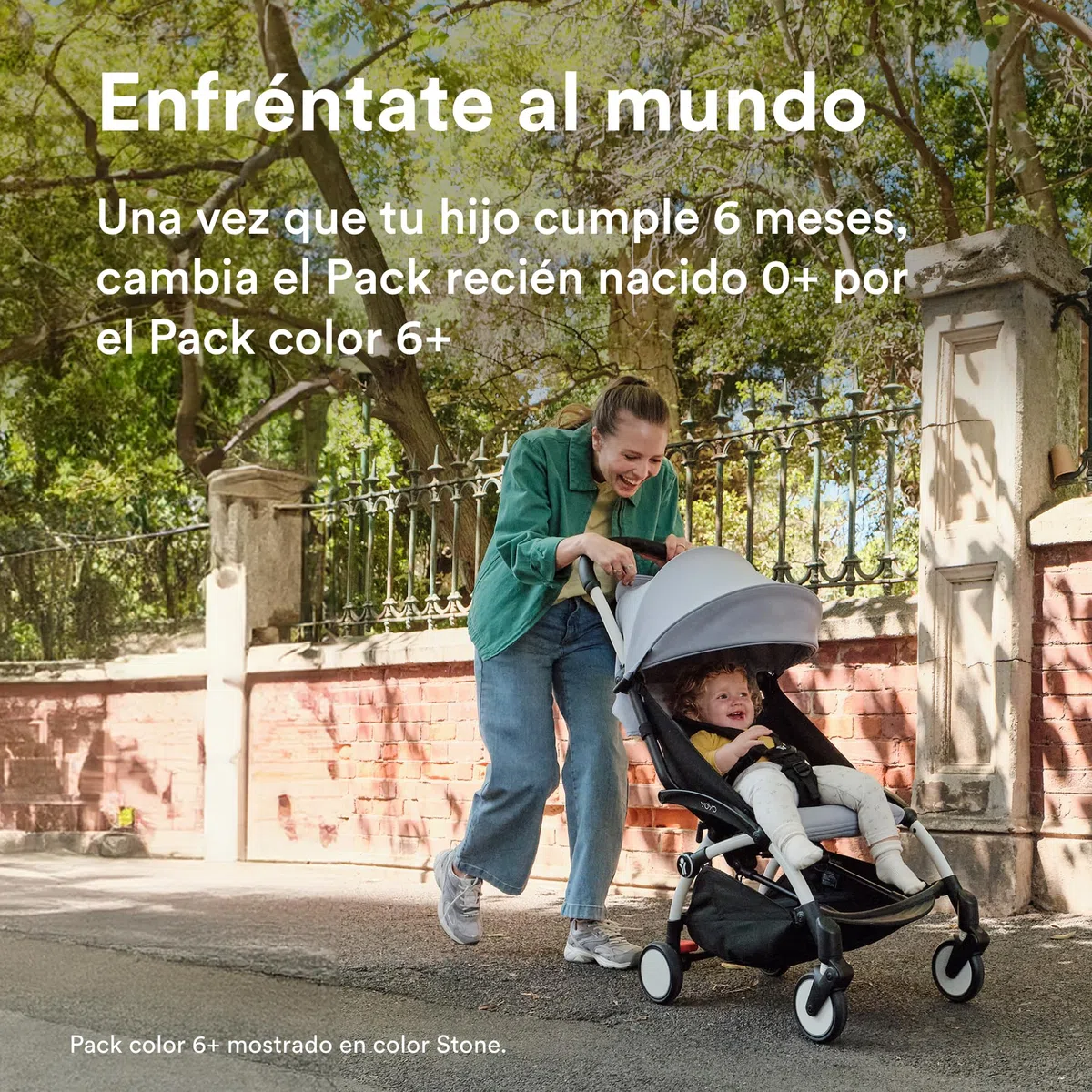 Cochecito YOYO3 de Stokke con Pack para Recién Nacido: Incluye chasis en blanco, pack color 6+ para YOYO (Aqua) y pack para recién nacidos 0+ (Aqua)