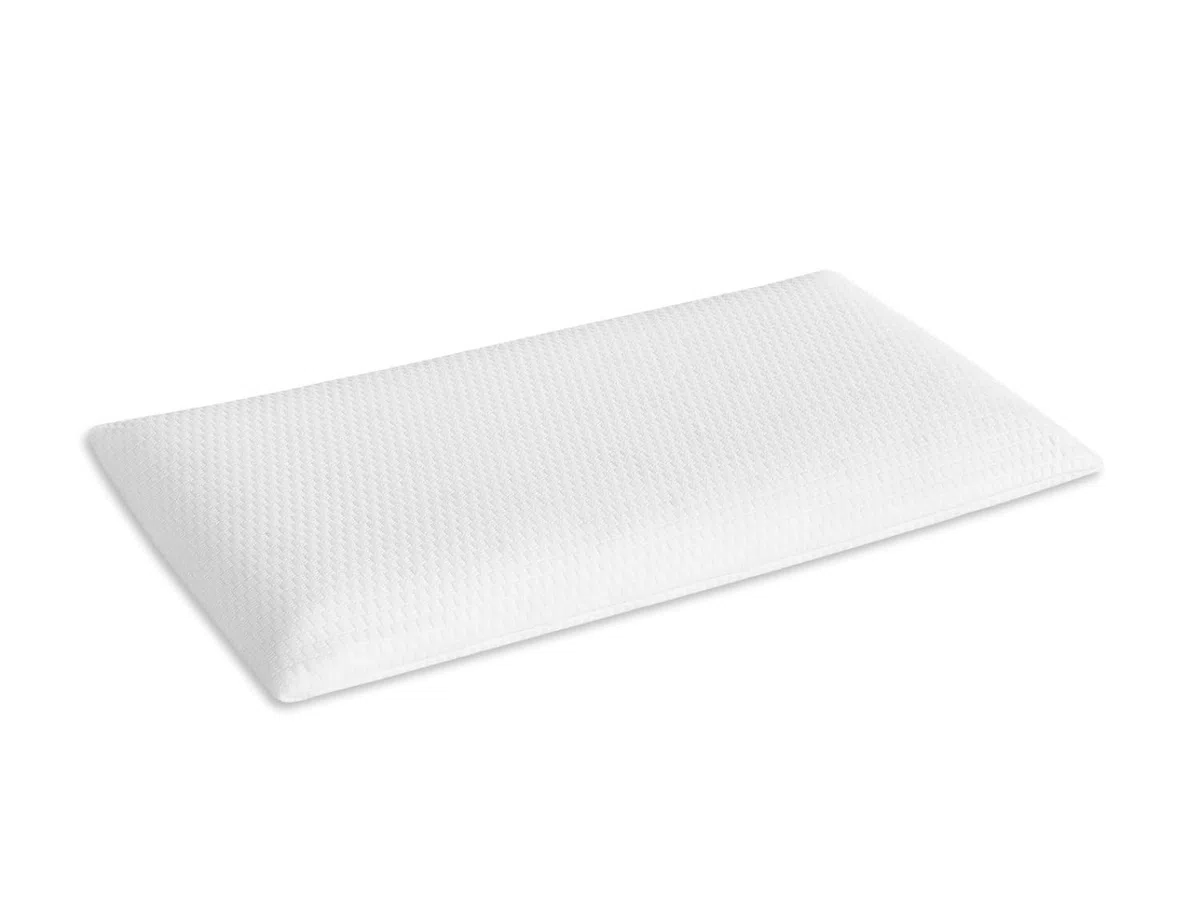 DORMISSIMO Pack Almohada Junior 80X35X6 cm de viscoelástica + 1 Sábanas Protectoras 80X190/200 cm