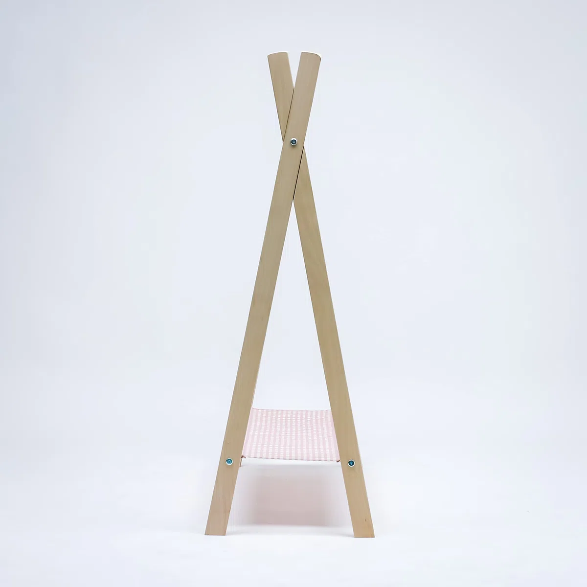 the good wood by PLASTIMYR - Perchero Infantil - Burro Ropa Infantil - Perchero de Madera - 91 x 35 x 104 cm