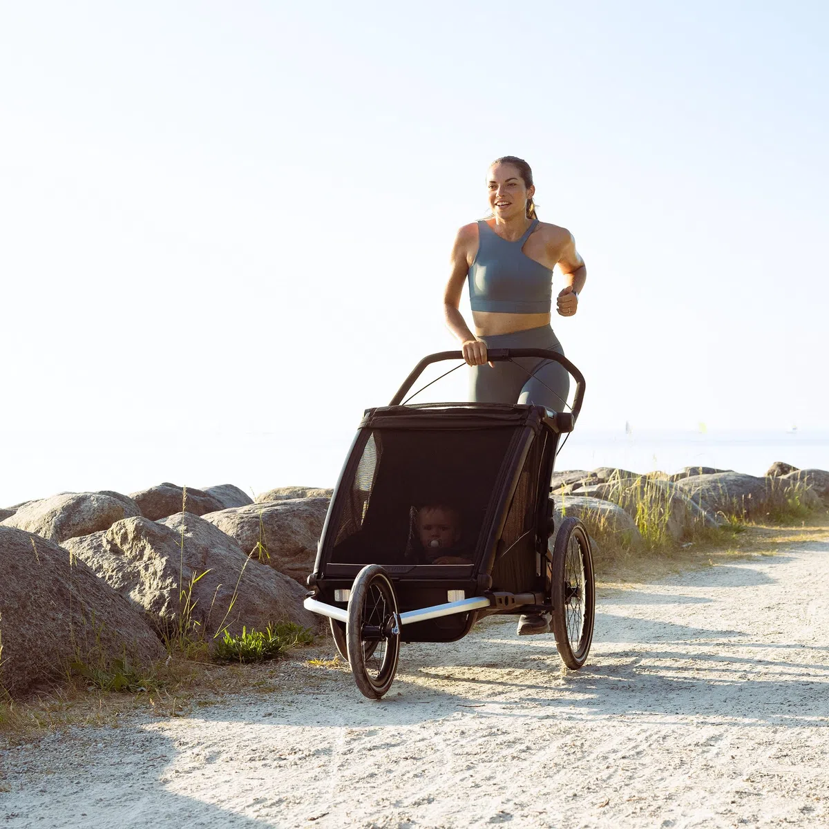 KIT TROTE THULE REMOLQUE CHARIOT 1