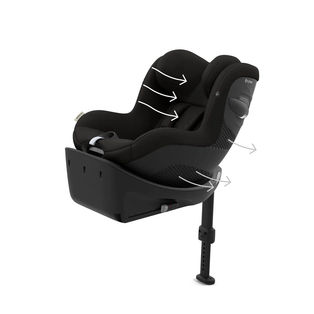 Cybex Sirona Gi i-Size/Magic Black-black PU1