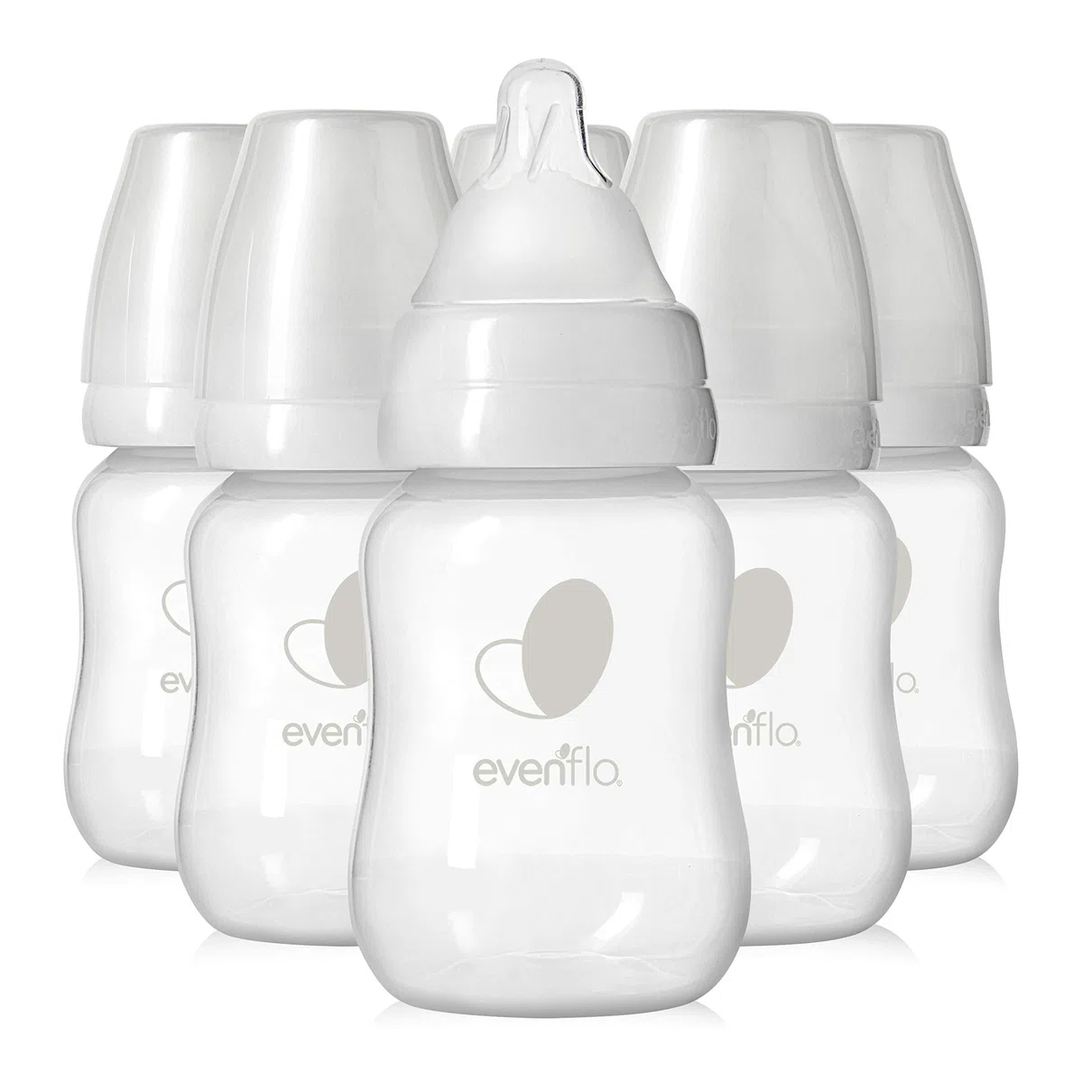 Evenflo Feeding Premium Proflo Venting Balance Plus Standard Neck Baby, Recién Nacido e Infantil Botellas - Desarrollado por Especialistas Pediátricos - 4 Ounce (Pack de 6)