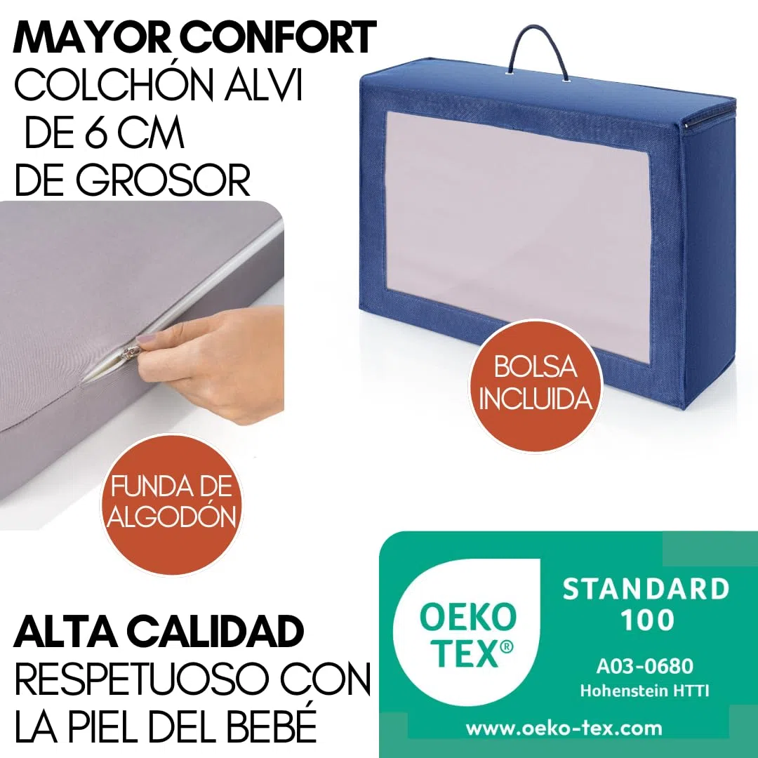 hauck Play n Relax Center Set de Cuna de Viaje Bebe con Colchon y Mosquitera | Dos Alturas para Recién Nacidos - Parque Infantil con Cambiador y Ruedas - Verde