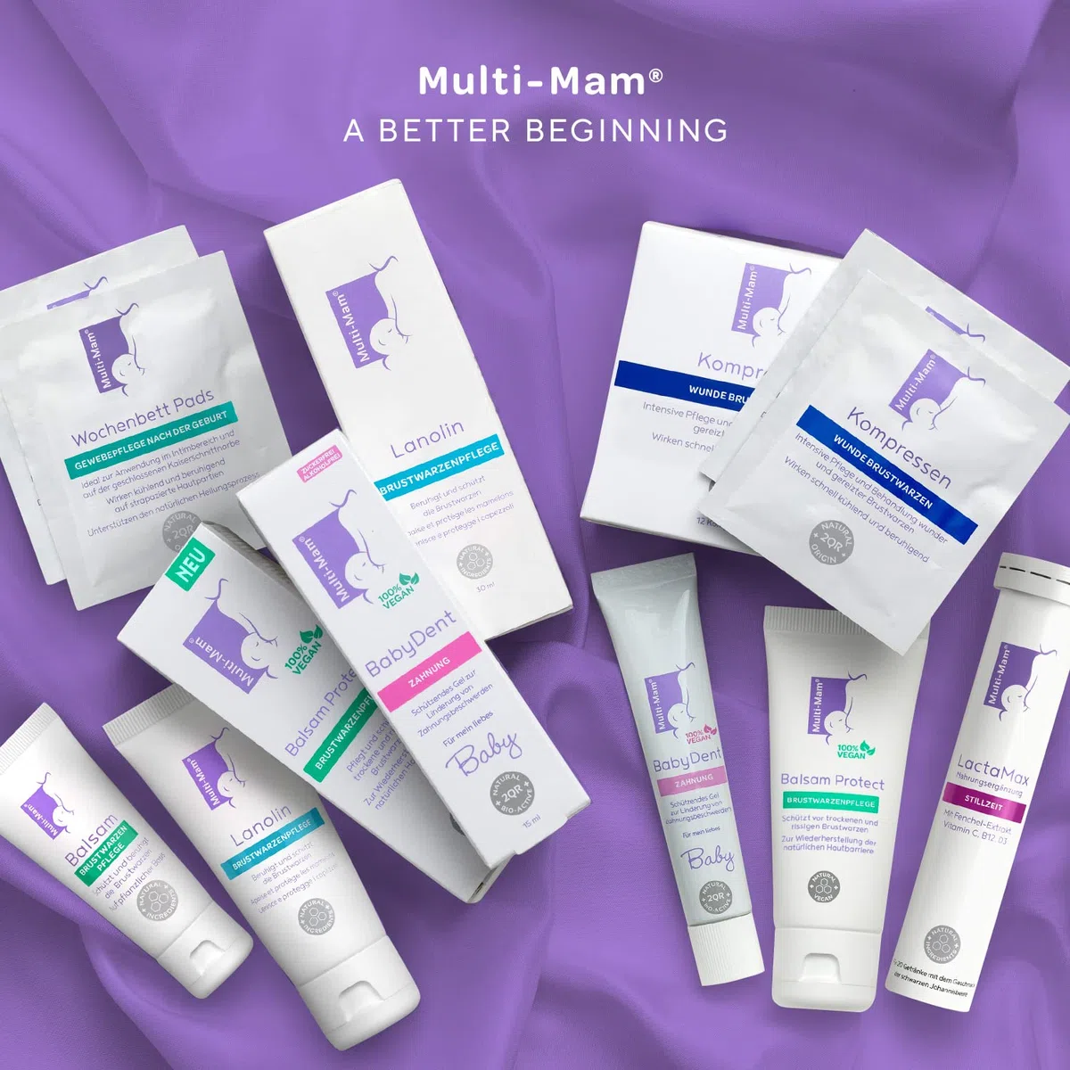 Multi-Mam Lanolin crema para pezón de 30 ml para lactancia – Ayuda a los pezones secos y sensibles para madres lactantes – Hipoalergénica sin fragancias – Lanolina ungüento pezón lactancia