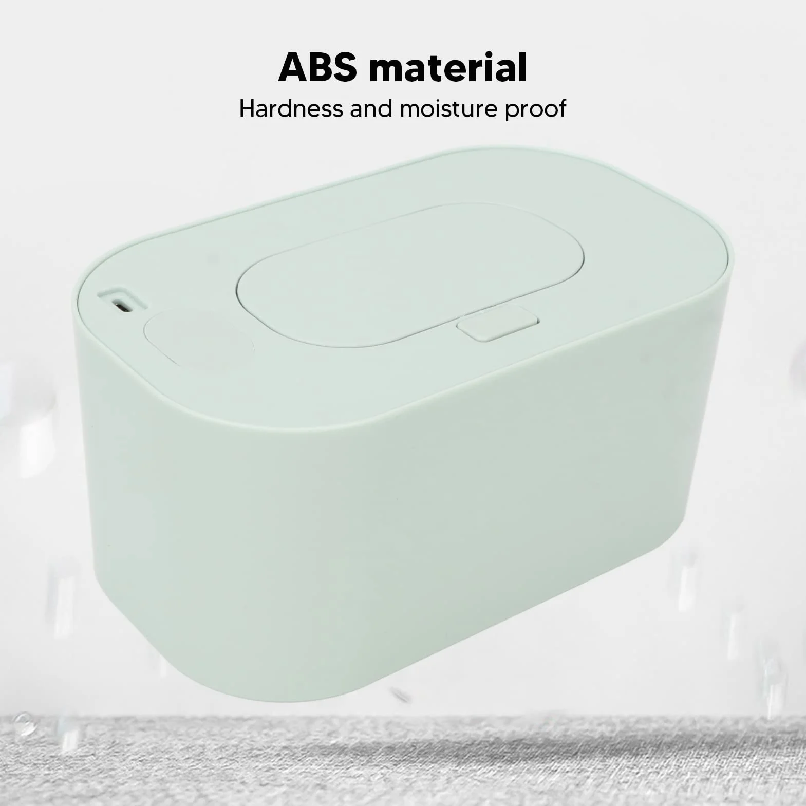 Calentador de Toallitas para Bebés,Temperatura del Termostato USB Toallita Portátil para Pañales Calentador de Toallitas Caja de Calefacción para Uso en el Hogar Y la Oficina Al Aire Libre