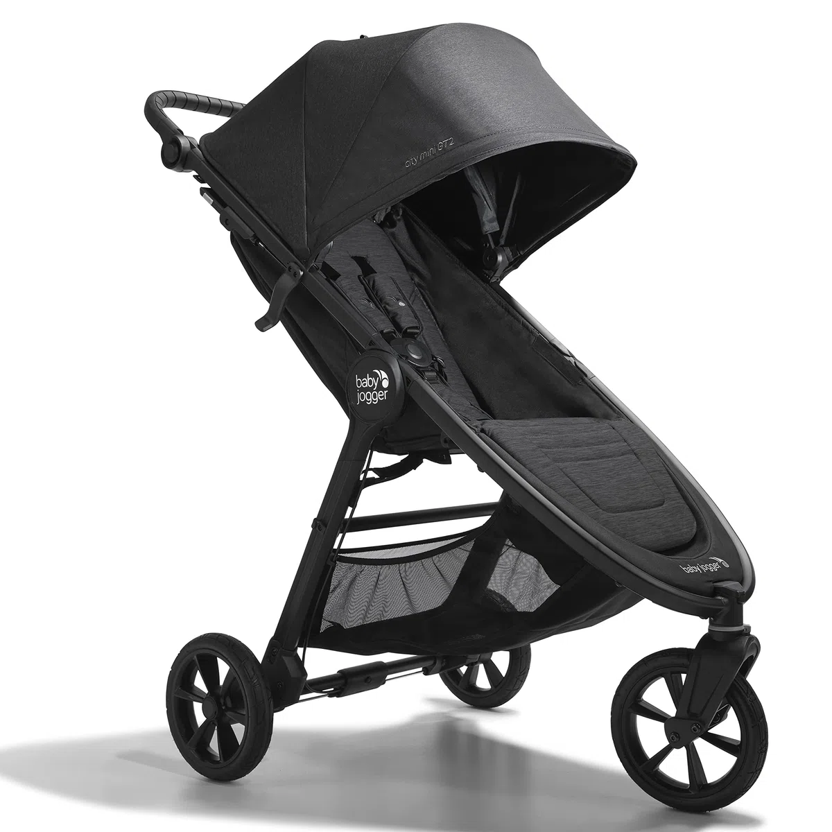 Baby Jogger City Mini GT2 - Cochecito todo terreno | Cochecito ligero y plegable | Negro opulento