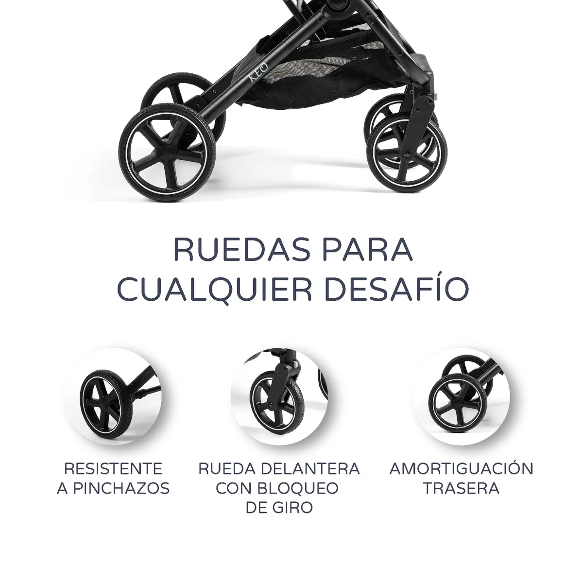 MS BabyWorld – Keo – Silla de paseo ligera hasta 22 kg | Capota extensible | Plegado tipo libro | Ultraligera y compacta | Ruedas grandes (Rosa)