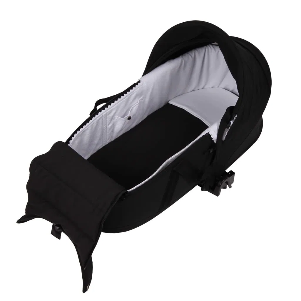 Funda Capazo Compatible con Stokke Yoyo 3 Bassinet Pique Blanco. (100% Algodón) -Paredes Acolchadas