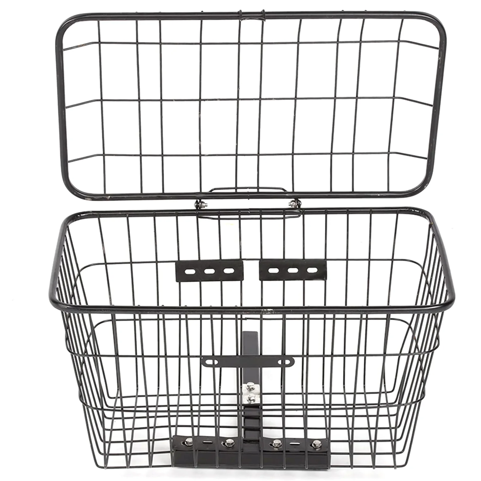 Cesta Trasera para Scooter, Cesta Portátil Grande para Scooter, Cesta de Almacenamiento Trasera de Hierro para Scooter, Cesta Plegable para Compras y Viajes, 50 X 27 X 20 Cm