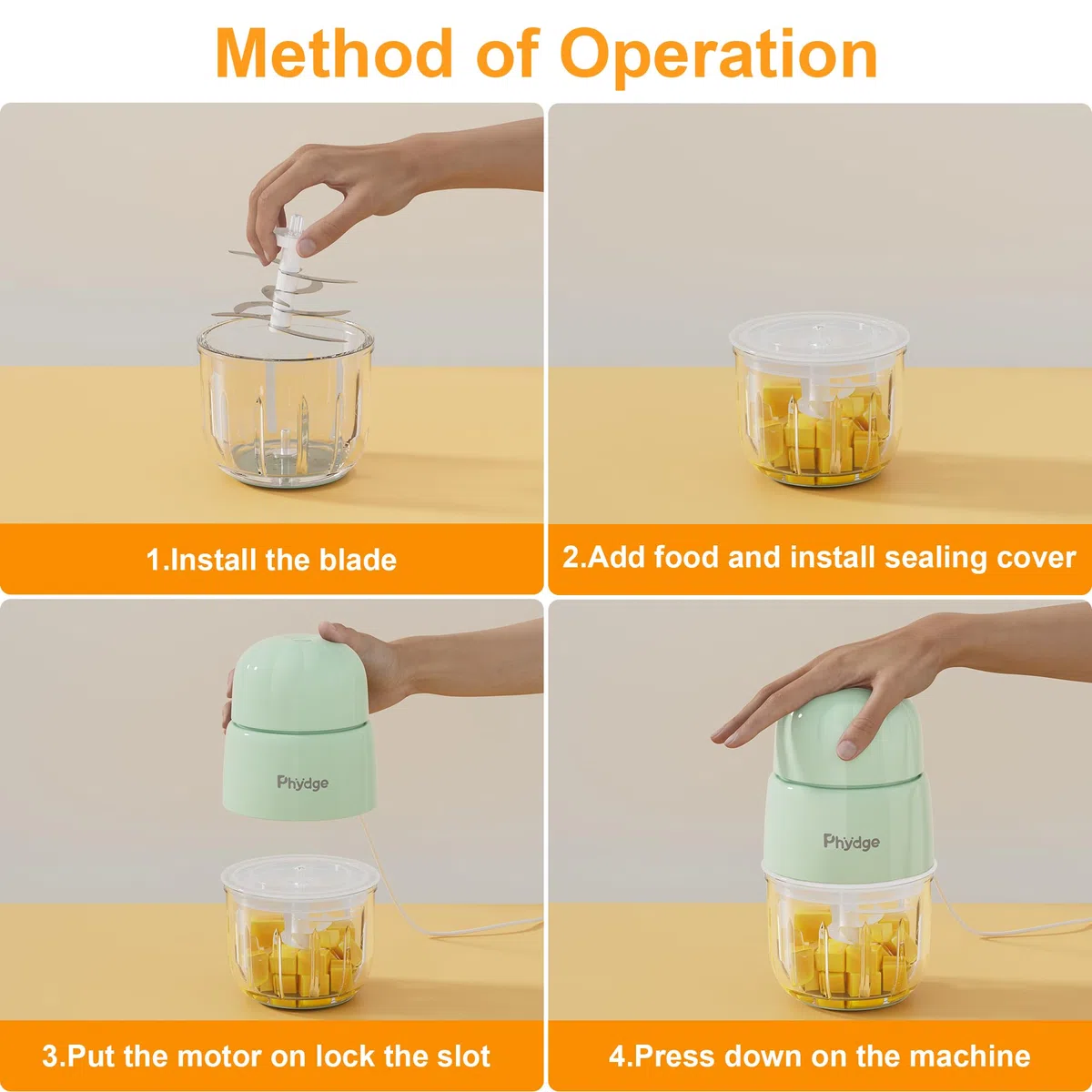 Fabricante de alimentos para bebés, puré de alimentos para bebés, licuadora de alimentos para bebés verde, procesador de alimentos para bebés, frutas, verduras, carne