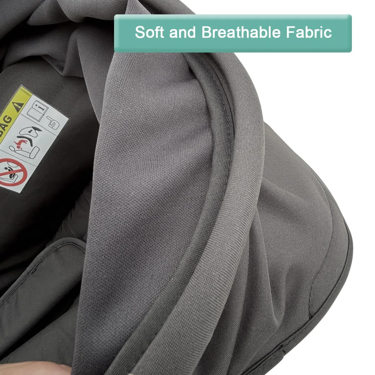 Toldo de repuesto para cochecito Doona X/Doona+ / Doona i, parasol extensible de 4 segmentos, accesorios de cochecito lavables a máquina con almohadillas para los hombros (negro, para Doona+/i)