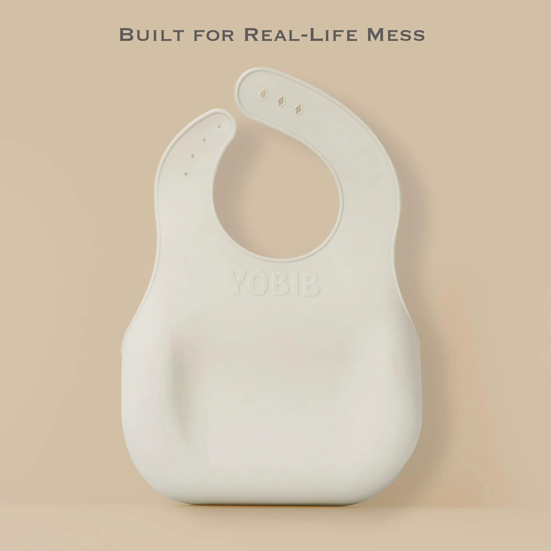 Babero infantil para mareos por movimiento y mareos de viaje, de silicona suave, para niños pequeños y bebés, babero impermeable reutilizable con bolsillo profundo, fácil de limpiar, ligero