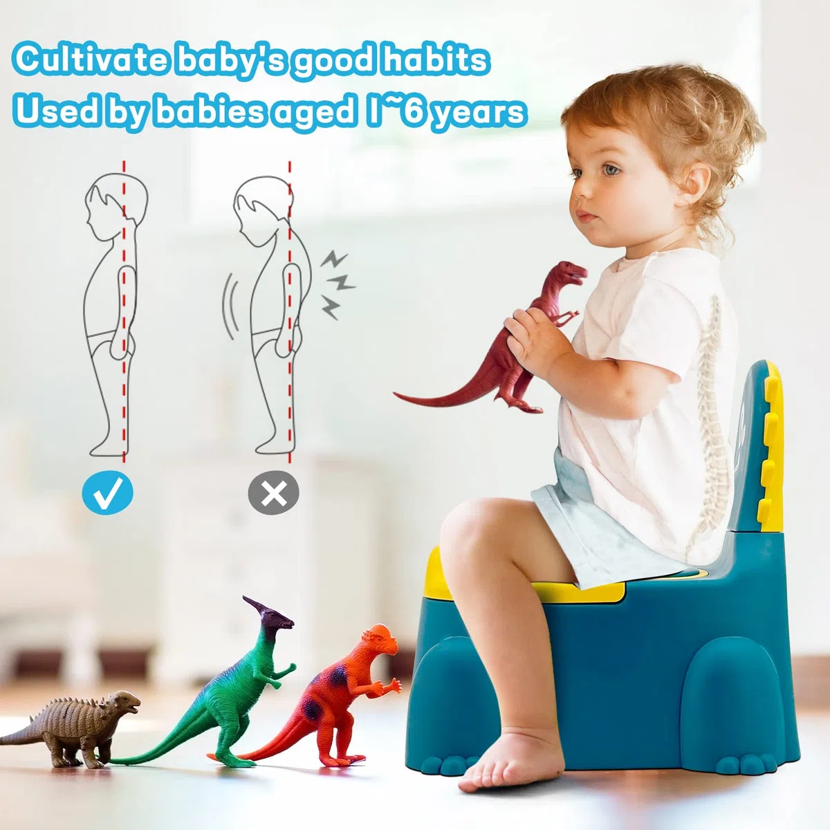 Orinal Infantil Orinales Bebe WC Aprendizaje Para Niños Water Portatil 1-6 Años Niño Bater Infantiles Niña Vater Inodoro con Tapa Ninos Escupidera Asiento Nino Retrete Bebes Niñas Bacenilla Baño Silla
