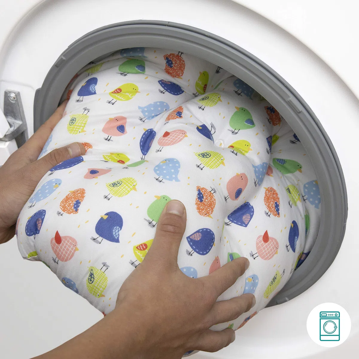 BANBALOO-Tumbona para Recién Nacido- Hamaca Bebé portátil- Nido Bebé Neonato-Cojín Cuna de día -Cuco para Bebés- Ideal Embarazo y Lactancia- Regalo Original Nacimiento-Baby Shower niño y niña.